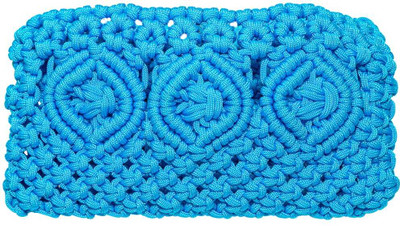 TANISHQSTORES Casual Blue  Clutch