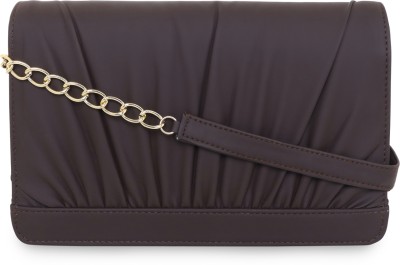 nohu Brown Sling Bag Glamorous Grace: Women's Smooth Leather Crossbody Sling Bag