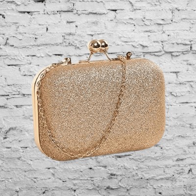 Cult Factory Party Gold  Clutch