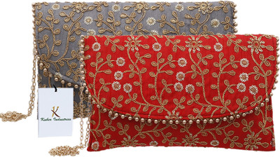 KUBER INDUSTRIES Casual Multicolor  Clutch