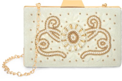 Misha Casual, Formal, Party Cream  Clutch