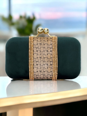 Tooba Handicraft Party Multicolor  Clutch