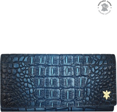 Anuschka Casual Blue  Clutch