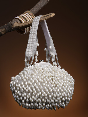 Anekaant Party Cream  Clutch