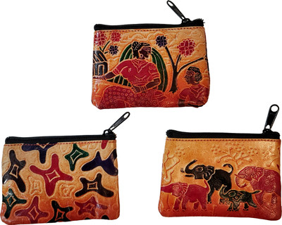 Classique Casual Brown  Clutch(Pack of: 3)