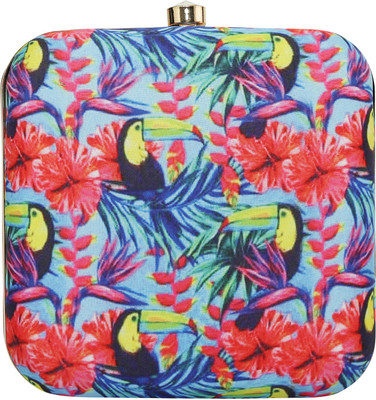 vastans Casual, Party Multicolor  Clutch