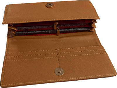 BABERWAL ENTERPRISES Casual, Formal, Party Tan  Clutch