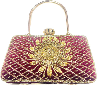Seamount Party Maroon  Clutch