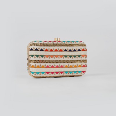 NiceG Party, Casual White  Clutch