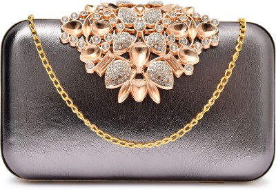 FOR THE BEAUTIFUL YOU Party, Casual Grey  Clutch