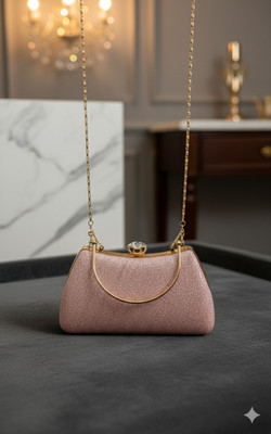 BLVCK THREADZ Party Pink  Clutch
