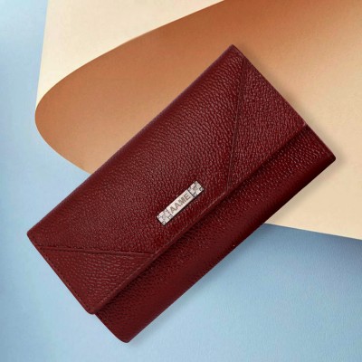 aame Casual, Formal, Party Maroon  Clutch