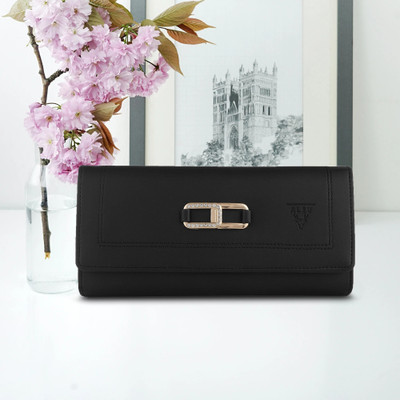 ALSU Casual Black  Clutch
