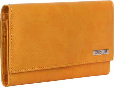 CREATURE Casual Yellow  Clutch