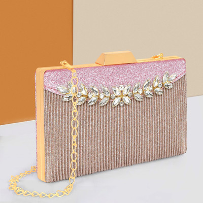 Misha Casual, Party, Formal Pink  Clutch