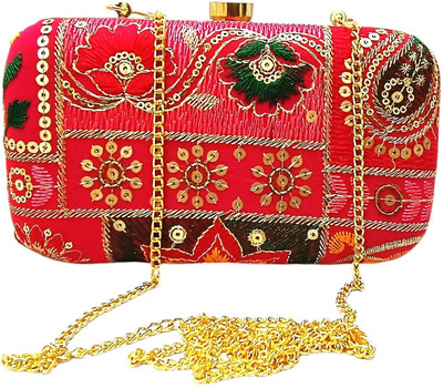 Zari and Fashion Party Multicolor  Clutch