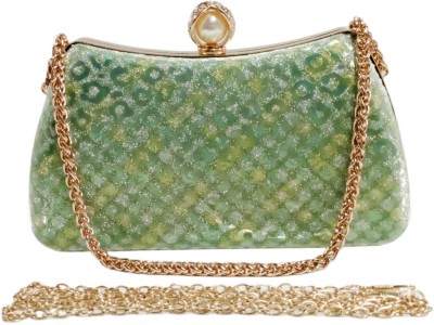 ESMODA Casual Green  Clutch