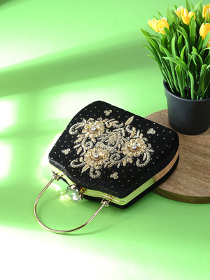 Toobacraft Party Black  Clutch
