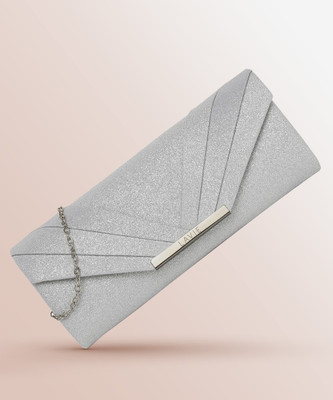 LAVIE Casual Silver  Clutch