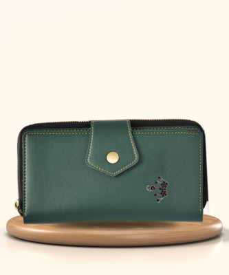 Vorak Ahimsa Casual Green  Clutch