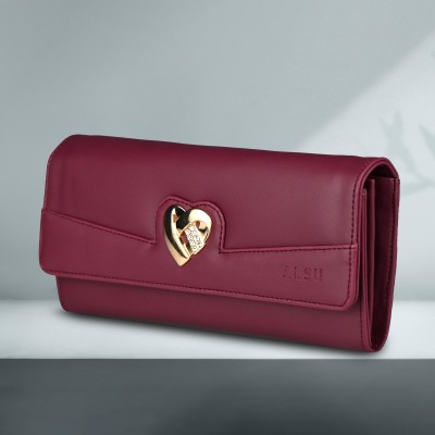 ALSU Party, Casual, Formal Maroon  Clutch