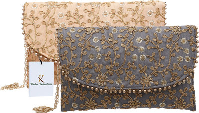 KUBER INDUSTRIES Casual Multicolor  Clutch