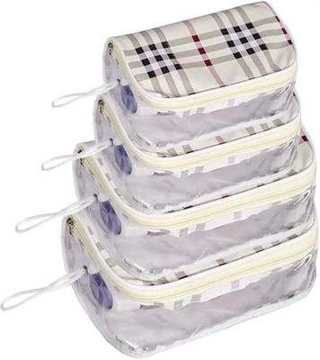 radha roop Formal White  Clutch(Pack of: 4)
