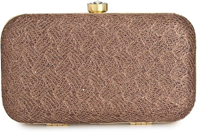 BABERWAL ENTERPRISES Casual, Formal, Party Brown  Clutch