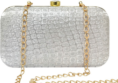 AILTINO Party Silver  Clutch
