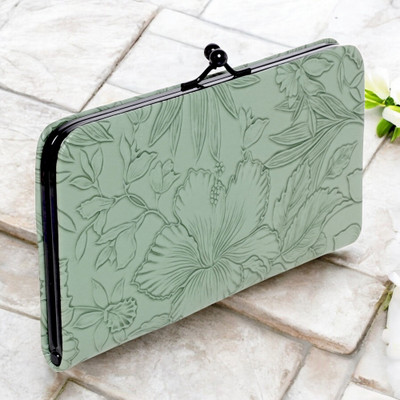 DOSYSO Casual, Formal, Party Green  Clutch