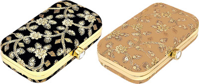 KUBER INDUSTRIES Party Multicolor  Clutch