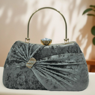 troveo Party Black  Clutch