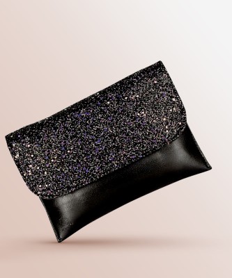 JIVON Casual, Party Black  Clutch