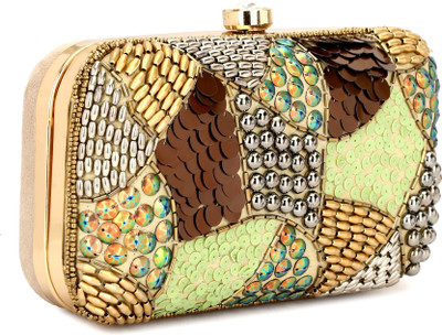 Zari and Fashion Party Multicolor  Clutch