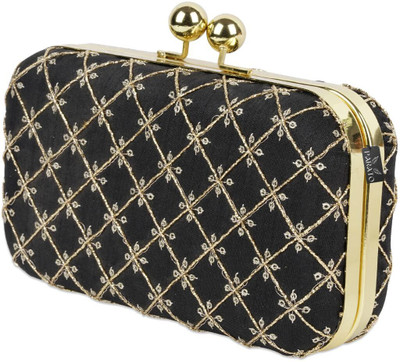 Parato Party Black  Clutch