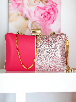 D'vine Luxe Party Multicolor  Clutch