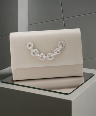 LINO PERROS Party Beige  Clutch