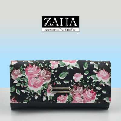 ZAHA Casual, Formal, Party Black  Clutch
