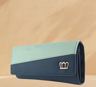 ASSUENTERPRISES Casual, Formal, Party, Sports Blue  Clutch