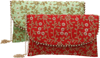 KUBER INDUSTRIES Casual Multicolor  Clutch