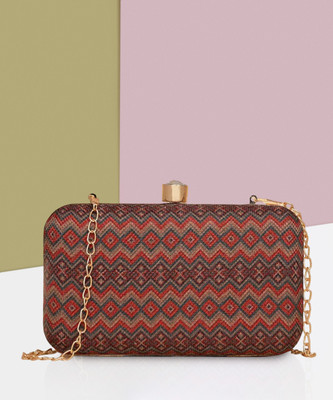 ZOUK Casual Multicolor  Clutch