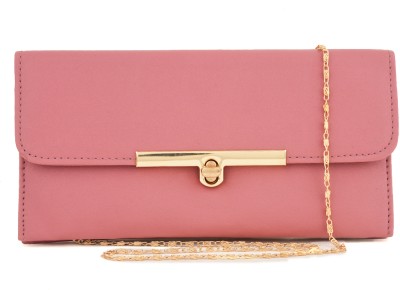 clarabae Casual Pink  Clutch