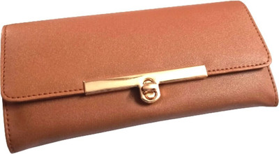 BABERWAL ENTERPRISES Casual, Formal, Party Tan  Clutch