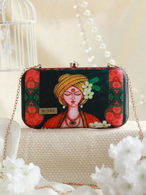 Priyaasi Casual Multicolor  Clutch