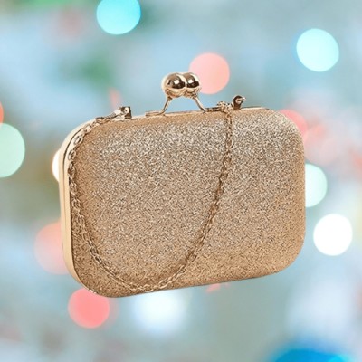 Cult Factory Party Gold  Clutch