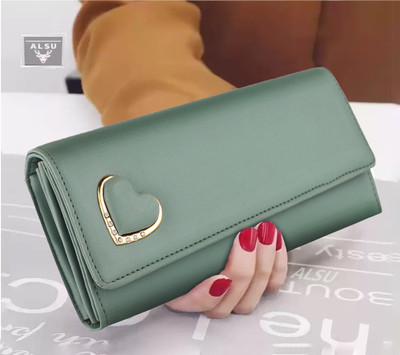 ALSU Casual Green, Blue  Clutch