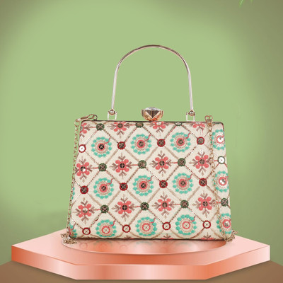 NORVE Party, Casual, Formal, Sports Gold  Clutch