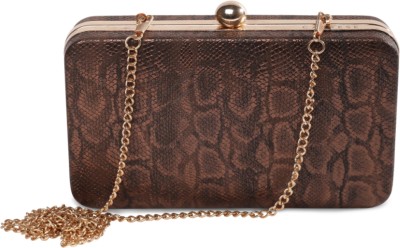 Caprese Party Brown  Clutch