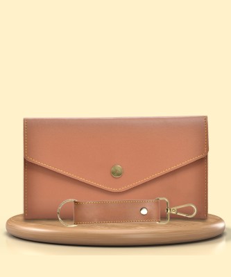 Your Gift Studio Casual Tan  Clutch