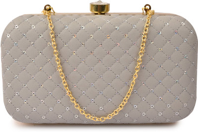Fandu collection Party Grey  Clutch